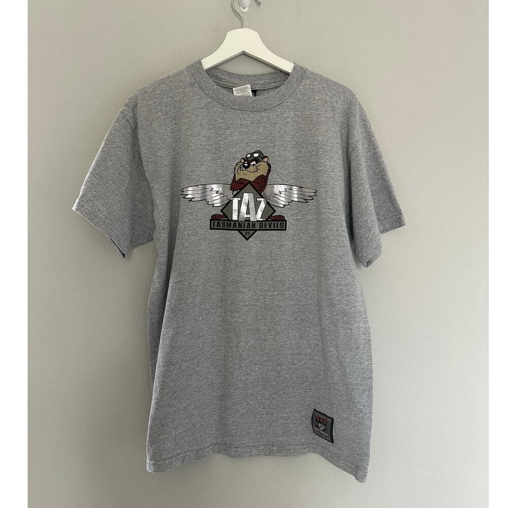 Vintage Harley Davidson Taz Tasmanians Devils Wings Shirt size Large
